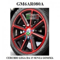RED ALLOY WHEEL D. 115