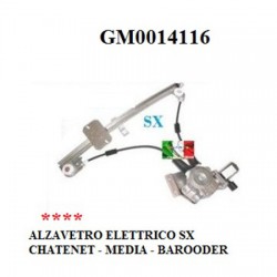 LEFT ELECTRIC WINDOW LIFTER CHATENET MEDIA - BAROODER