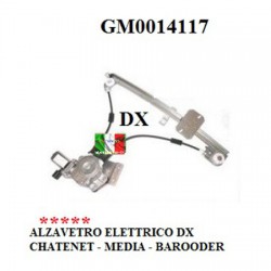 RIGHT ELECTRIC WINDOW LIFTER CHATENET MEDIA - BAROODER
