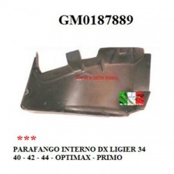 LIGIER RIGHT INTERNAL FENDER: XTOO 34-40-42-44- OPTIMAX - PRIMO