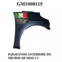 RIGHT FRONT FENDER MICROCAR MGO 1.2