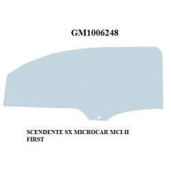 LEFT DOOR DOWN MICROCAR MCI - MCII - FIRST