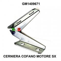 CERNIERA COFANO ANTERIORE SX LIGIER JS50 TUTTE