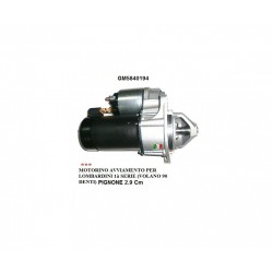 STARTER MOTOR 1ST SERIES