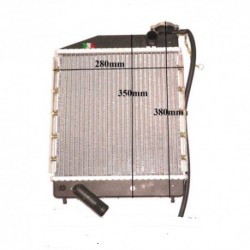 RADIATOR FOR YANMAR AND LOMBARDINI JDM SIMPA ENGINE SUITABLE FOR MICROCAR