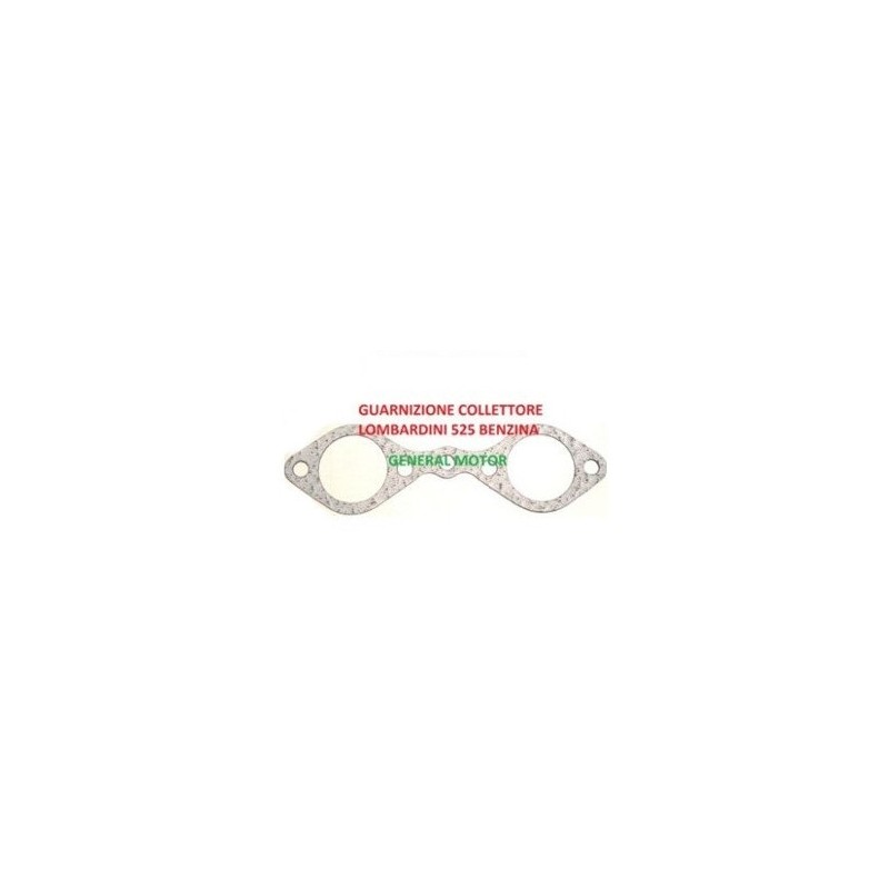 Gasket for Lombardini 525 gasoline engine collector.