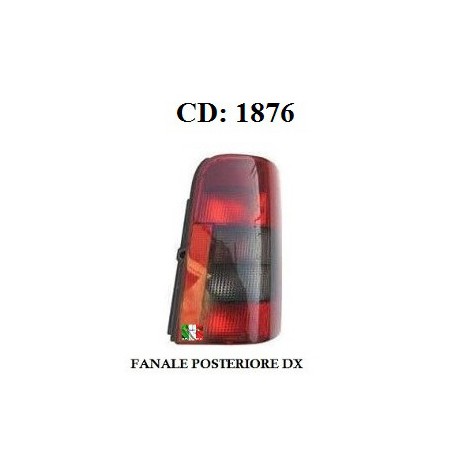 FANALE POSTERIORE DESTRO